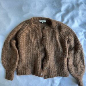 Emile Cardigan Mottled camel - XS